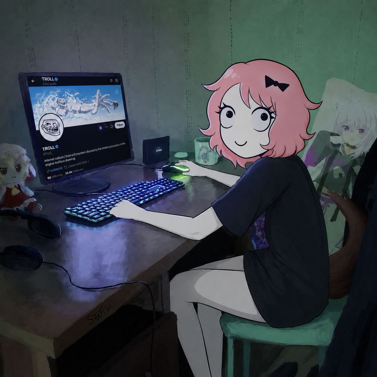 Fangirl pose 3